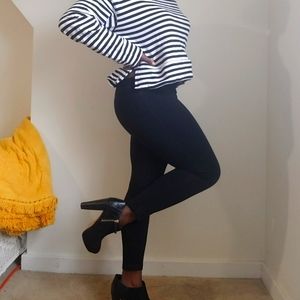 Inc petite black leggings